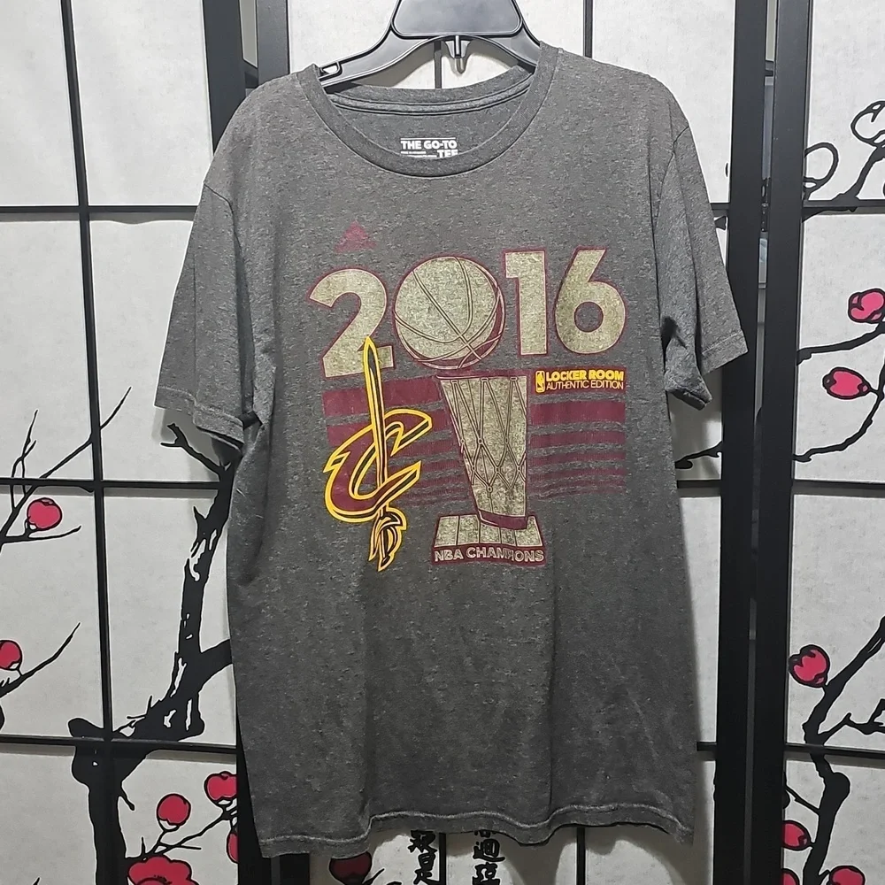 Adidas Cleveland Cavaliers 2016 NBA Champions Tee Shirt Medium